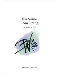 I Am Strong INST PARTS SAB choral sheet music cover Thumbnail